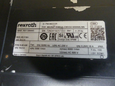 BOSCH REXROTH R911384445