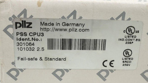 PILZ PSS-CPU3