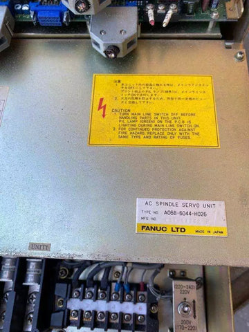 FANUC A06B-6044-H026