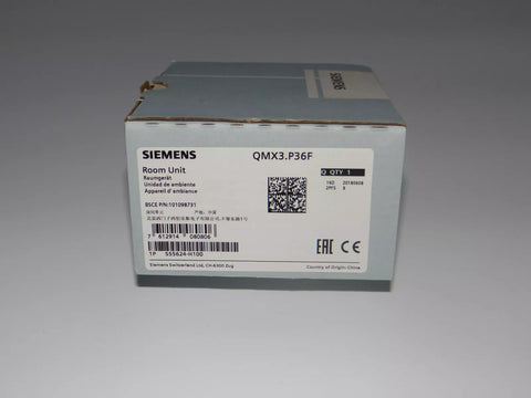 Siemens Room Unit QMX3.P36F