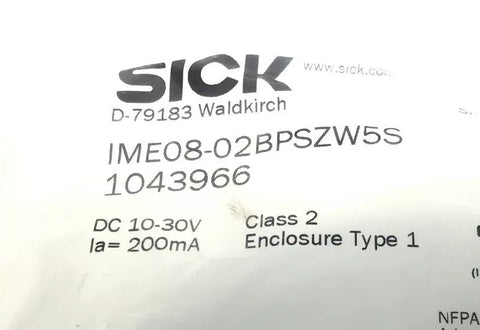 SICK IME08-02BPSZW5S