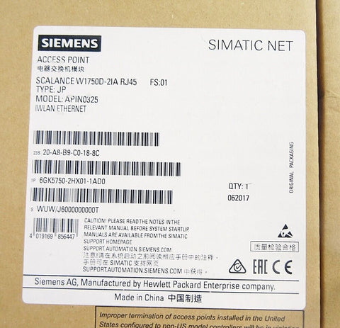 Siemens 6GK57502HX011AD0