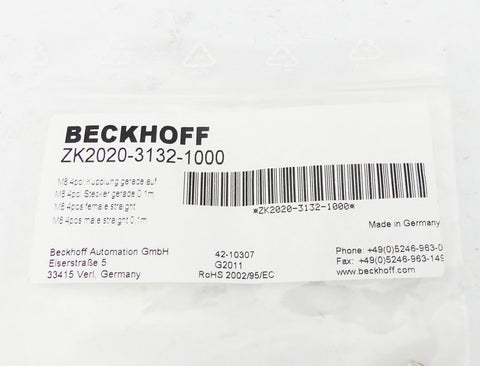 BECKHOFF ZK2020-3132-1000