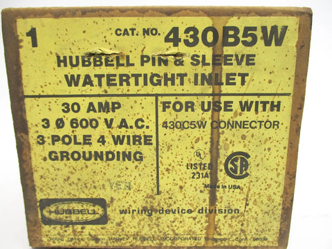 HUBBELLL 430B5W