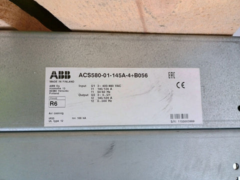 ABB ACS580-01-145A-4+B056