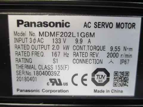 PANASONIC MDMF202L1G6M