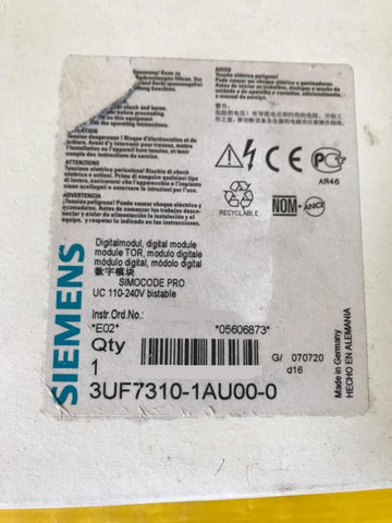 SIEMENS 3UF7310-1AU00-0