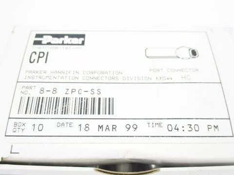 PARKER 8-8-ZPC-SS