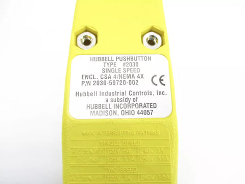 HUBBELL 59720002