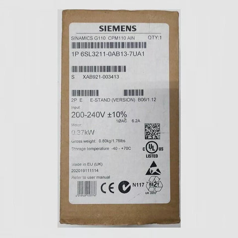 SIEMENS 6SL3211-0AB13-7UA1