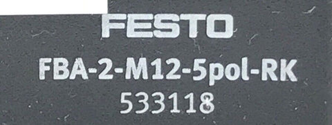 FESTO  FBA-2-M12-5POL-RK