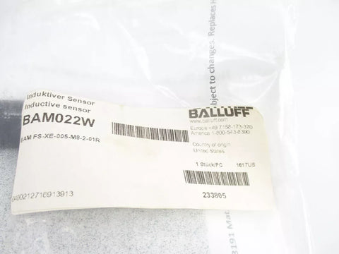 BALLUFF BAM FS-XE-005-M8-2-01R