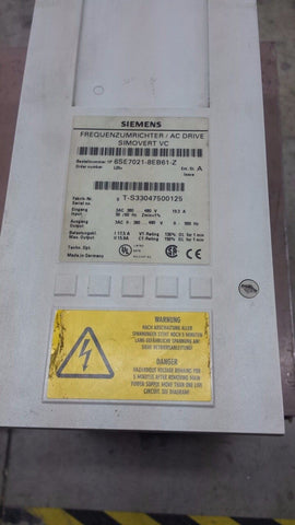 SIEMENS 6SE7021-8EB61