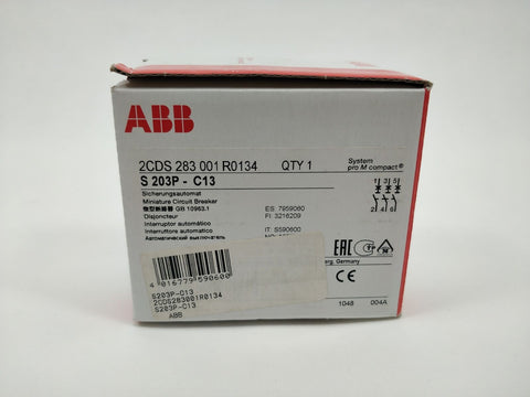 ABB S203P-C13