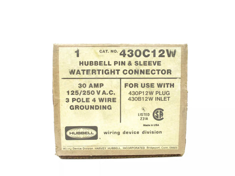 HUBBELL 430C12W