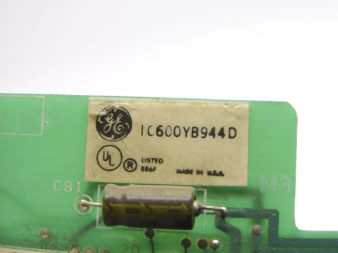 GENERAL ELECTRIC IC600YB944D