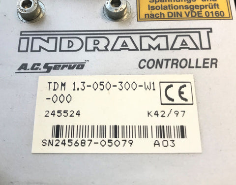 INDRAMAT  TDM 1.3-050-300-W1-000