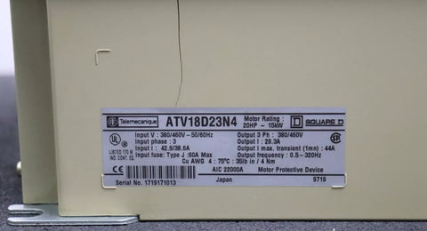 SCHNEIDER ELECTRIC ATV18D23N4