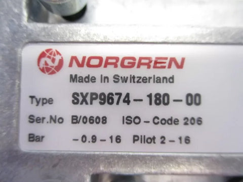 NORGREN SXP9674-180-00