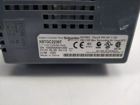 SCHNEIDER ELECTRIC XBTGC2230T