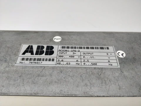 ABB ACS301-1P6-3