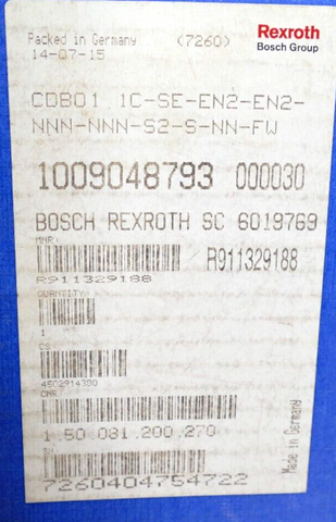 BOSCH REXROTH R911329188