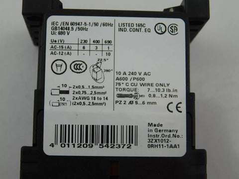 Siemens 3RH127-1BB40