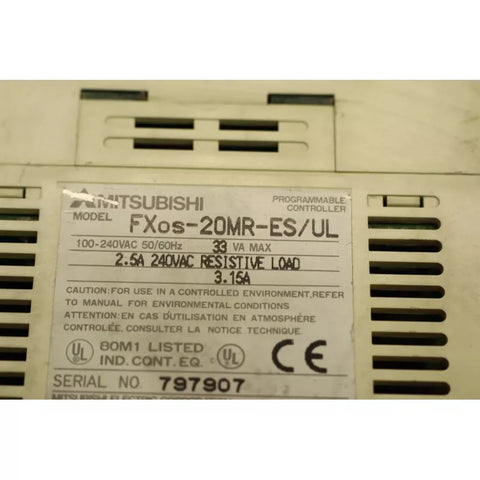 MITSUBISHI FX0S-20MR-ES/UL