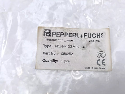 PEPPERL & FUCHS NCN4-12GM40-Z0