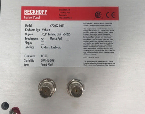 BECKHOFF CP7002-0011