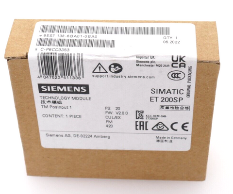 Siemens 6ES7138-6BA01-0BA0