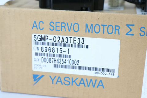 YASKAWA SGMP-02A3TE33