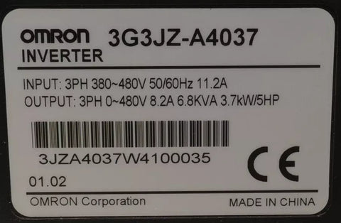 Omron 3G3JZ-A4037