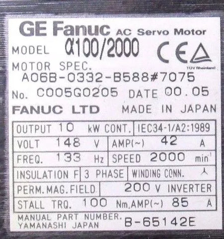 FANUC A06B-0332-B588