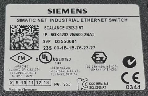 SIEMENS 6GK5202-2BB00-2BA3