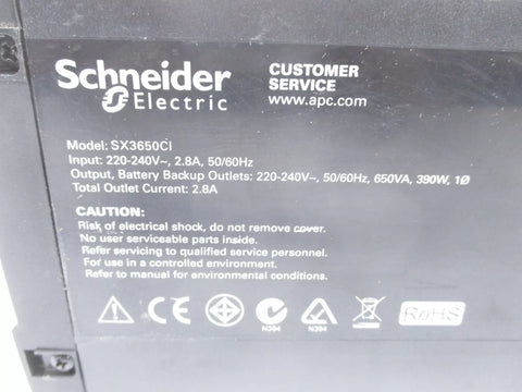 SCHNEIDER ELECTRIC SX3650CI