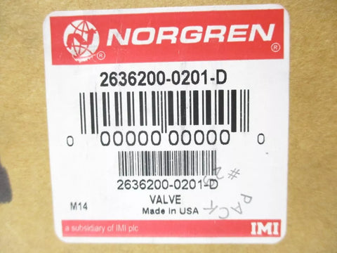 NORGREN 2636200-0201-D