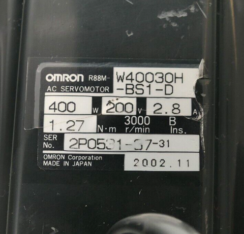 OMRON R88M-W40030H-BS1-D