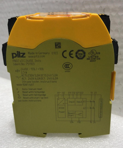 PILZ PNOZ S3 C 24VDC 2N/O