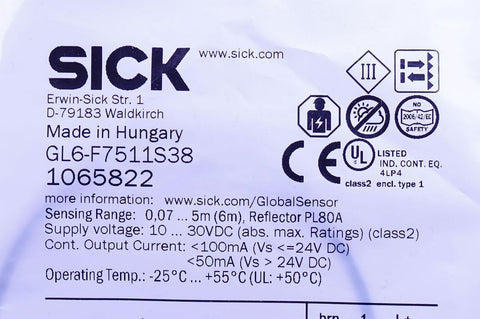 Sick GL6-F7511S38