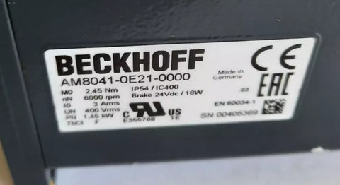 Beckhoff AM8041-0E21-00 00