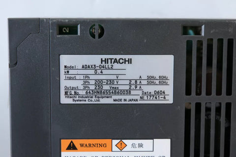 HITACHI ADAX3-04LL2