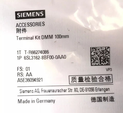 SIEMENS 6SL3162-8BF00-0AA0