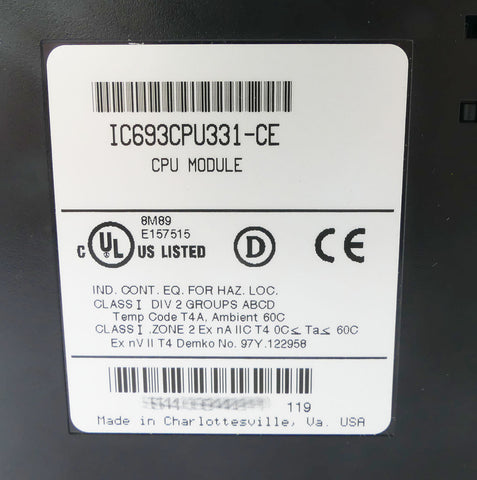 FANUC IC693CPU331-CE