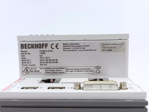 BECKHOFF CX9010-0102