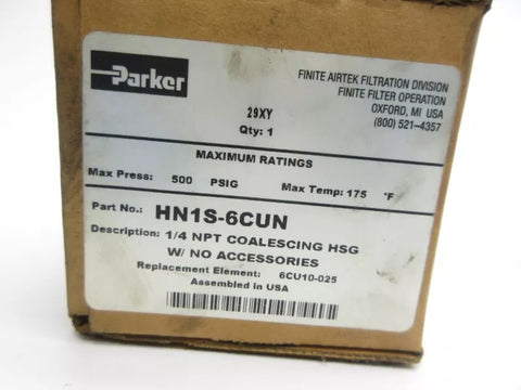 PARKER HN1S-6CUN