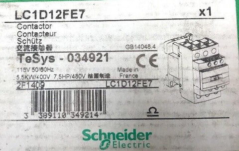 SCHNEIDER ELECTRIC LC1D12FE7