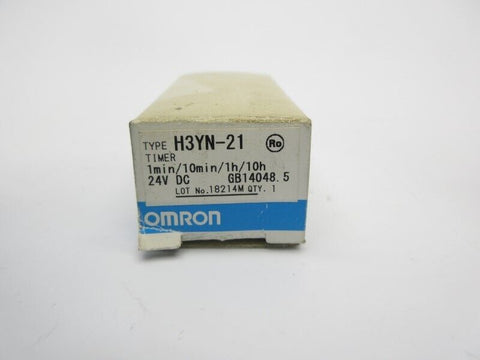 OMRON H3YN-21 24VDC 1-10M/1-10H