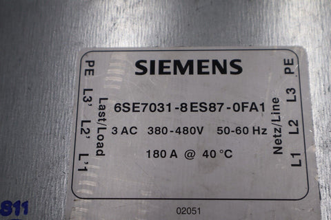 SIEMENS 6SE7031-8ES87-0FA1