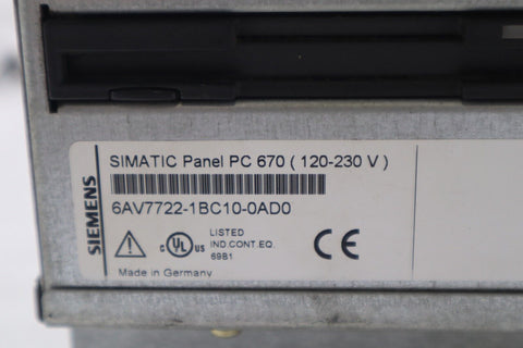 SIEMENS 6AV7722-1BC10-0AD0